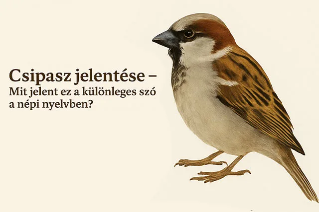 házi veréb oldalnézetben világos háttérrel illusztráción