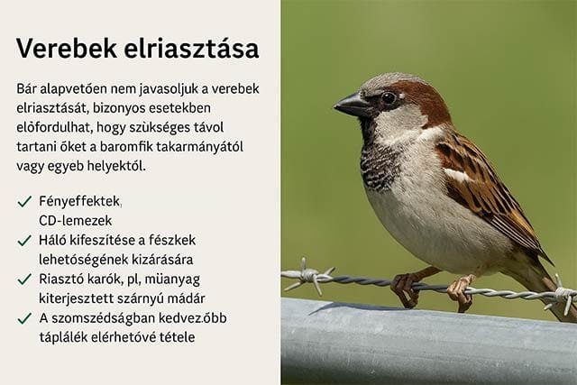 verebek elriasztása