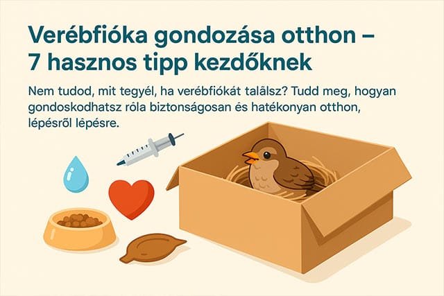verébfióka gondozása